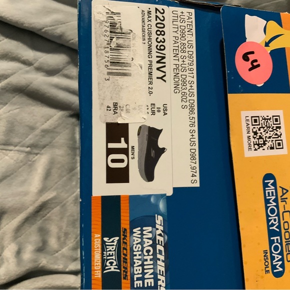 Skechers Memory Foam Men size 10 - Picture 3 of 3